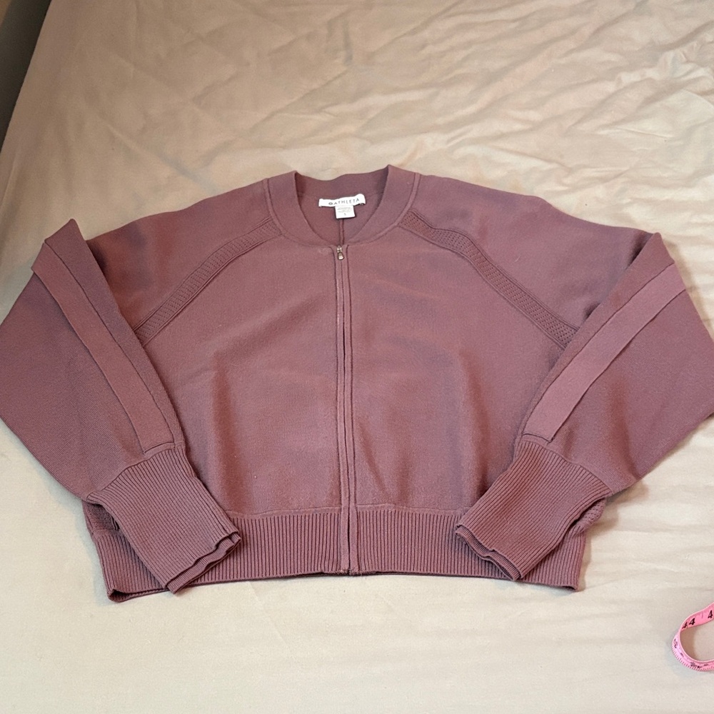 Athleta Women's Dusty Purple Zip Up
